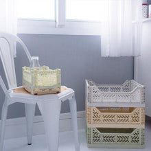 Load image into Gallery viewer, Folding Crate - Mini - Milk Tea