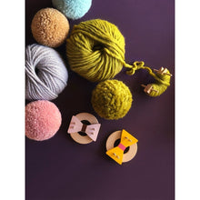 Load image into Gallery viewer, Bow Pom Maker – Yellow - Large

